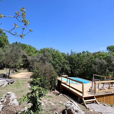 Le Mas Des Rouquets - Avec Piscine Et Jardin Anduze Kültér fotó